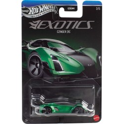 Mattel Hot Wheels Silver Series Exotic Envy 1:64 Scale Die-cast Toy Car (styles May Vary) JLT23 / JKX77 194735358908