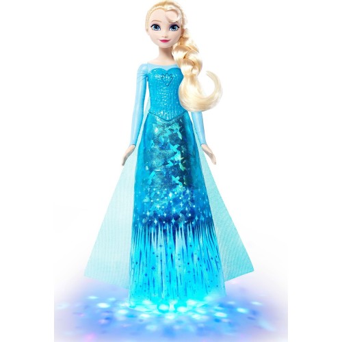 Mattel Disney Frozen Singing Elsa Fashion Doll With Lights & Music, Sings “let It Go” in 4 Languages JNB97 194735391462