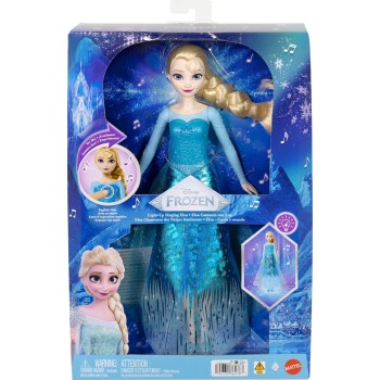 Mattel Disney Frozen Singing Elsa Fashion Doll With Lights & Music, Sings “let It Go” in 4 Languages JNB97 194735391462