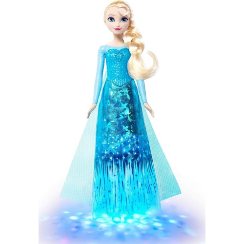 Mattel Disney Frozen Singing Elsa Fashion Doll With Lights & Music, Sings “let It Go” in 4 Languages JNB97 194735391462