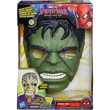 Hasbro Spiderman Studios Spider-Man: Brand New Day Wild Hulk Ηλεκτρονική Μάσκα G3409 5010996443816