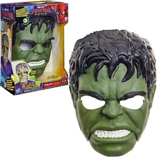Hasbro Spiderman Studios Spider-Man: Brand New Day Wild Hulk Ηλεκτρονική Μάσκα G3409 5010996443816