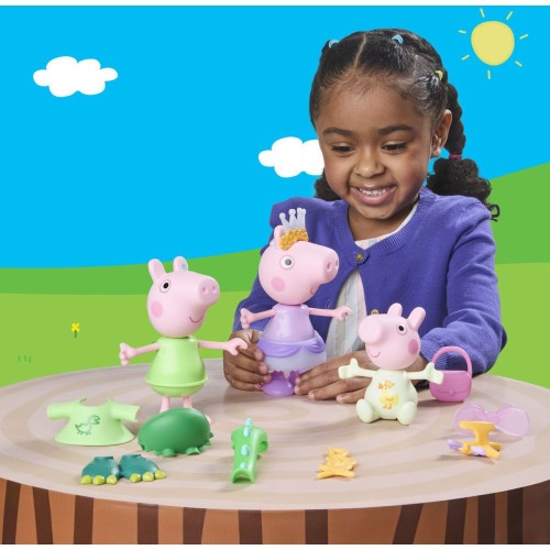 Hasbro Peppa Pig Three Little Piggies Dress Up Playset G2508 5010996380241