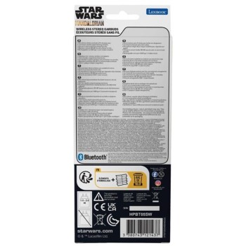 Lexibook Star Wars In-Ear Bluetooth® Ασύρματα Ακουστικά Με Θήκη Φόρτισης  25.HPBT05SW 3380743121437