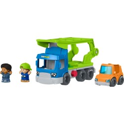 Mattel Fisher-Price Little People - Νταλικα Με Οχημα Και Φιγούρες Little People JJY78 194735345021