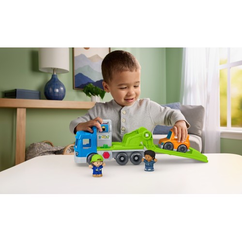 Mattel Fisher-Price Little People - Νταλικα Με Οχημα Και Φιγούρες Little People JJY78 194735345021