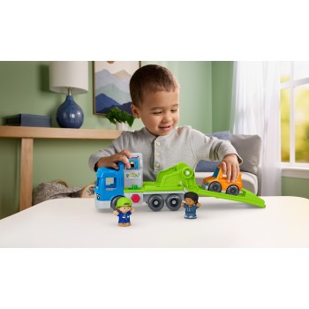 Mattel Fisher-Price Little People - Νταλικα Με Οχημα Και Φιγούρες Little People JJY78 194735345021