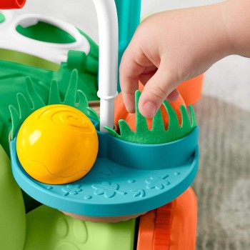 Mattel Fisher-price Moves With You Turtle Walker, Baby & Toddler Activity Push Toy, 5 Balls JKD63 194735347339