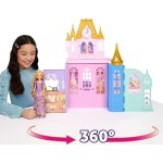 Mattel Disney Princess Rapunzel Doll and Close & Carry Castle Playset With 5 Play Areas & 20 Accessories JLK27 194735365852