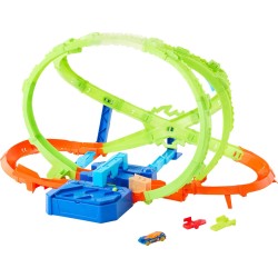Mattel Hot Wheels Stunt Tracks Hypersphere Crash With 1 Die-cast Car in 1:64 Scale JMG48 194735376537