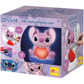 Lisciani Disney Stitch Paint Your Own Angel Lamp 25.118830 8008324118830