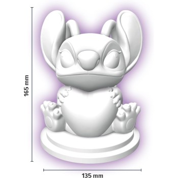 Lisciani Disney Stitch Paint Your Own Angel Lamp 25.118830 8008324118830