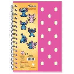 Diakakis imports Disney Stitch Τετράδιο Σπιράλ Α5 Με 6 Pins Disney Lilo & Stitch 60 Φ 000566040 5205698833052