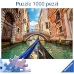 Ravensburger - Canale Di Venezia 1000 Pieces | Puzzle For Adults | Size 50 X 70 | Ravensburger Puzzle 1000 Pieces Photo | Gift I