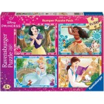 Ravensburger Disney Princess Puzzle, Παζλ 4X100 Τεμ. Πριγκίπισσες, Για Ηλικίες 5 Ετών Και Άνω 12004031 4005555040316