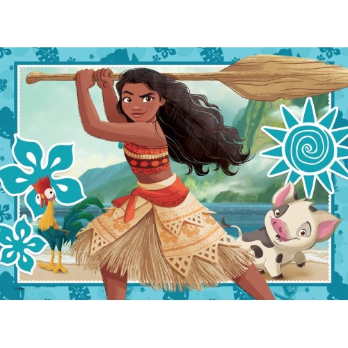 Ravensburger Disney Princess Puzzle, Παζλ 4X100 Τεμ. Πριγκίπισσες, Για Ηλικίες 5 Ετών Και Άνω 12004031 4005555040316