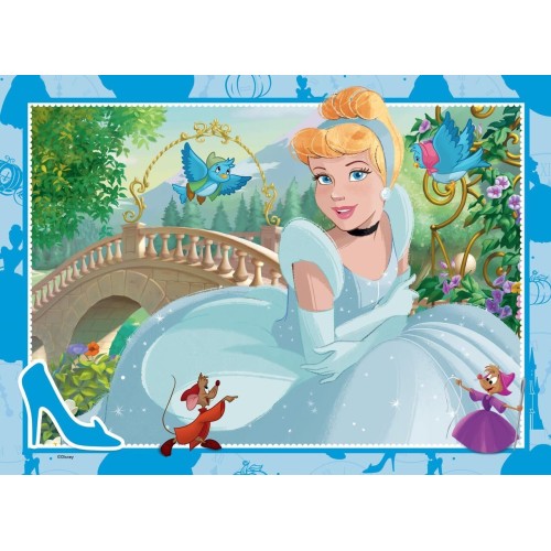Ravensburger Disney Princess Puzzle, Παζλ 4X100 Τεμ. Πριγκίπισσες, Για Ηλικίες 5 Ετών Και Άνω 12004031 4005555040316