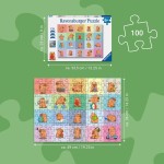 Ravensburger - Capybara Puzzle, 100 Xxl pieces - Puzzles for children aged 6 and over, educational and fun games, gift ideas 120