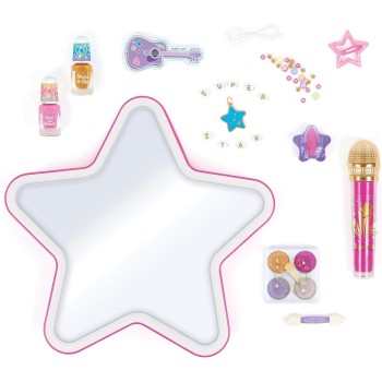 Make It Real Σετ Παιδικών Καλλυντικών Popstar Glow N' Go Makeup Studio 70015 638241700153