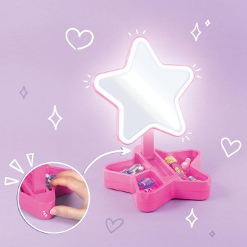 Make It Real Σετ Παιδικών Καλλυντικών Popstar Glow N' Go Makeup Studio 70015 638241700153