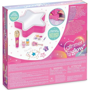 Make It Real Σετ Παιδικών Καλλυντικών Popstar Glow N' Go Makeup Studio 70015 638241700153