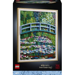 LEGO Art Κλωντ Μονέ – Γέφυρα πάνω από Λίμνη με Νούφαρα  31220 5702018066379