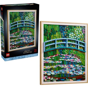 LEGO Art Κλωντ Μονέ – Γέφυρα πάνω από Λίμνη με Νούφαρα  31220 5702018066379