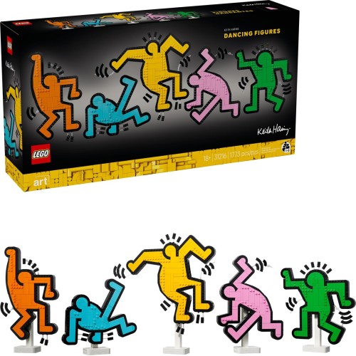 LEGO Art Keith Haring – Ανθρωπάκια που Χορεύουν 31216 5702017814445