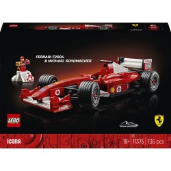 LEGO Icons Ferrari F2004 & Michael Schumacher 11375 5702018063583