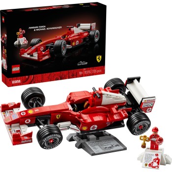 LEGO Icons Ferrari F2004 And Michael Schumacher 11375 5702018063583