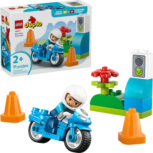LEGO DUPLO® Town Μπλε Αστυνομική Μοτοσικλέτα 10471 5702018032015