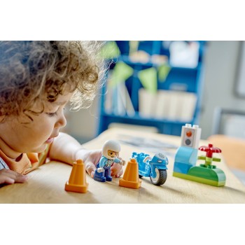 LEGO DUPLO® Town Μπλε Αστυνομική Μοτοσικλέτα 10471 5702018032015