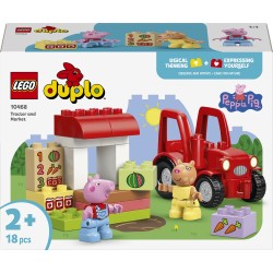 LEGO DUPLO® Πέππα το Γουρουνάκι - Τρακτέρ και Αγορά 10468 5702018056493