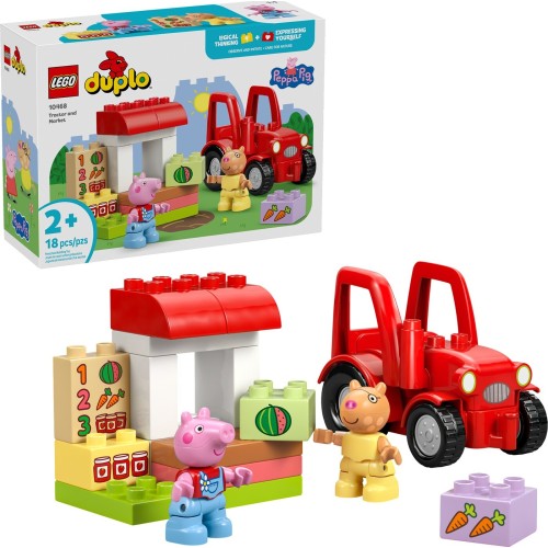 LEGO DUPLO Peppa Pig - Tractor And Market 10468 5702018056493