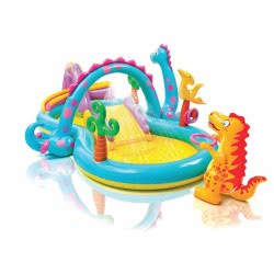 INTEX Πισίνα Dinoland Play Center 302X229x112εκ 57135 6941057402505
