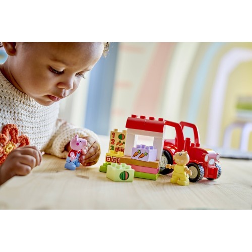 LEGO DUPLO Peppa Pig - Tractor And Market 10468 5702018056493