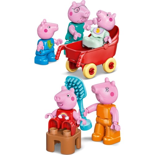 LEGO DUPLO® Πέππα το Γουρουνάκι - Το Σπίτι της Οικογένειας 10467 5702018056486
