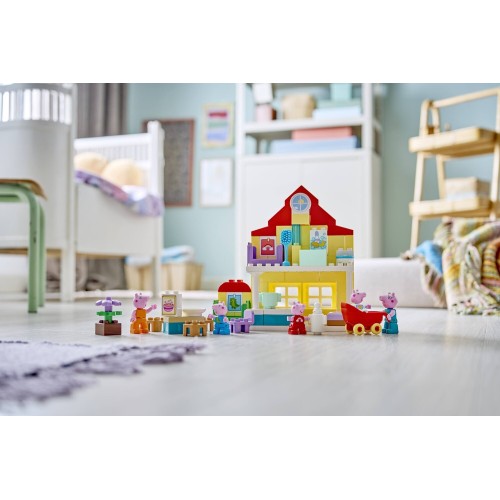 LEGO DUPLO® Πέππα το Γουρουνάκι - Το Σπίτι της Οικογένειας 10467 5702018056486