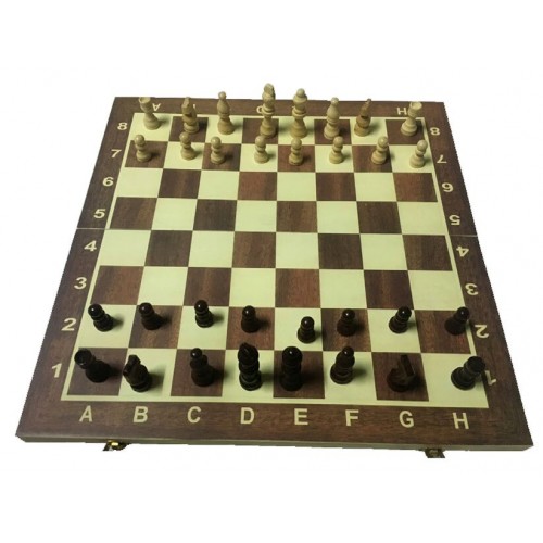 OEM Ξύλινο Σκάκι / Ξύλινα Πιόνια 4-04675 5205812061309