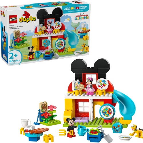 LEGO DUPLO Disney Mickey's Club With Minnie & Pluto 10465 5702018056363