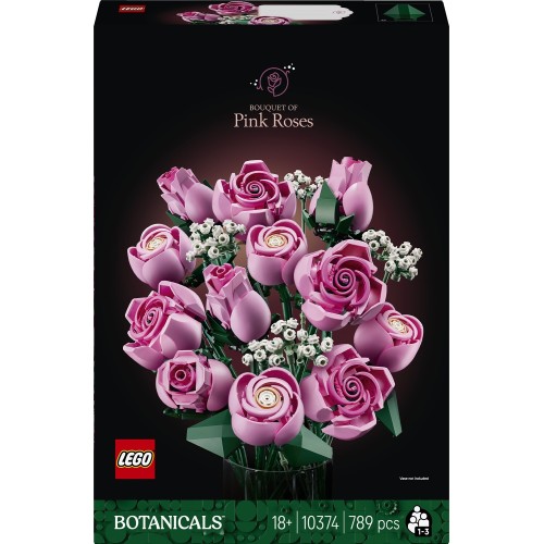 LEGO Botanicals Μπουκέτο Ροζ Τριαντάφυλλων  10374 5702017864457