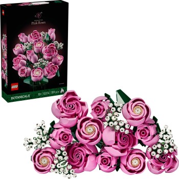 LEGO Botanicals Μπουκέτο Ροζ Τριαντάφυλλων  10374 5702017864457