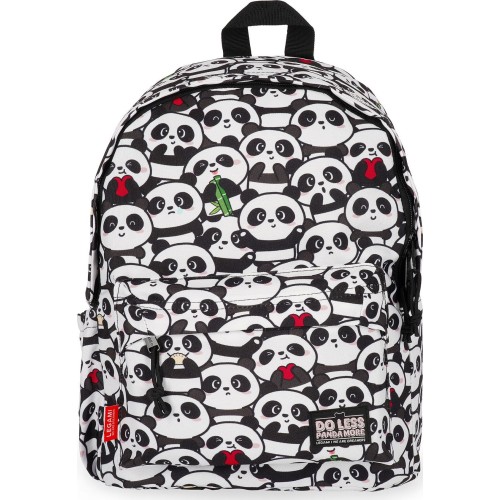 Legami milano σχολική τσάντα πλάτης δημοτικού panda BPK0025 8052694124908