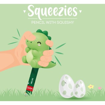 Legami μολύβι με squeezies dino PSQ0005 8052694121563