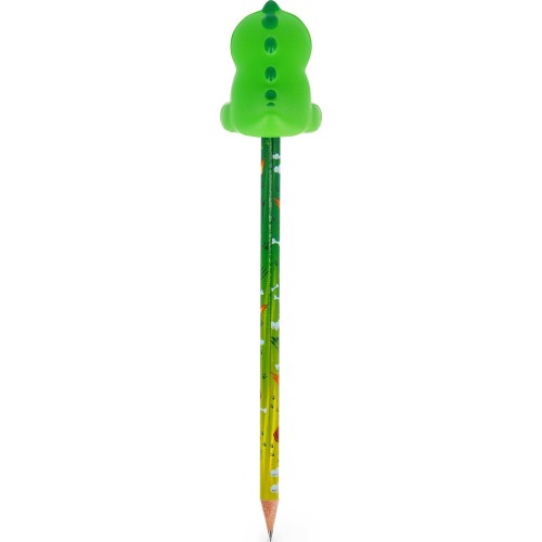 Legami Pencil With Squishy Dino rooarrr! - Squeezies dinosaur PSQ0005 8052694121563