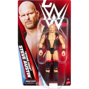 Mattel WWE “stone Cold” Steve Austin Action Figure, Main Event Series 167, 6-inch Collectible With Articulation GDF62 / JHJ27 19