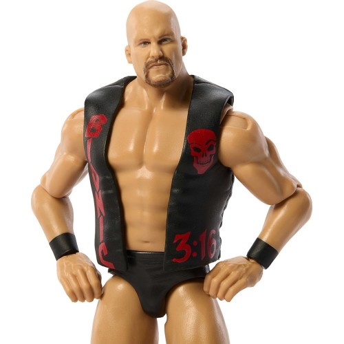 Mattel WWE “stone Cold” Steve Austin Action Figure, Main Event Series 167, 6-inch Collectible With Articulation GDF62 / JHJ27 19