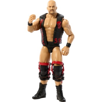 Mattel WWE “stone Cold” Steve Austin Action Figure, Main Event Series 167, 6-inch Collectible With Articulation GDF62 / JHJ27 19