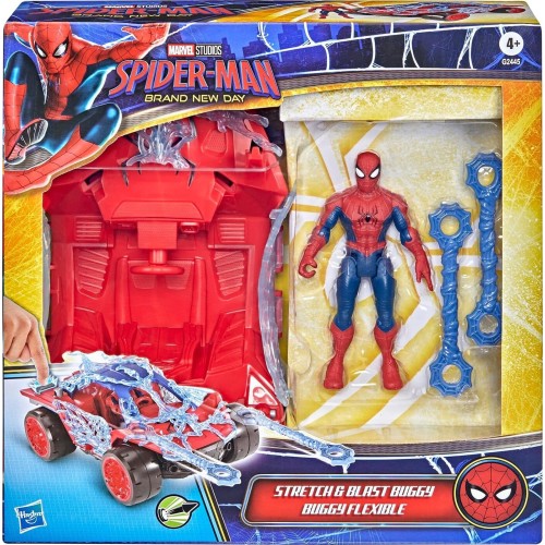 Hasbro Spiderman Marvel Studios Spider-Man: Brand New Day Actionverse Stretch And Blast Bugg G2445 5010996396389