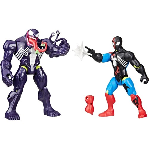Hasbro Mixmashers Marvel Venom vs. Venomized Spider-man Customised Action Figure a F9194 5010996261311